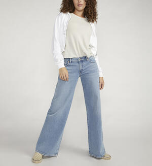 Low Rise Wide Leg Skater Jeans