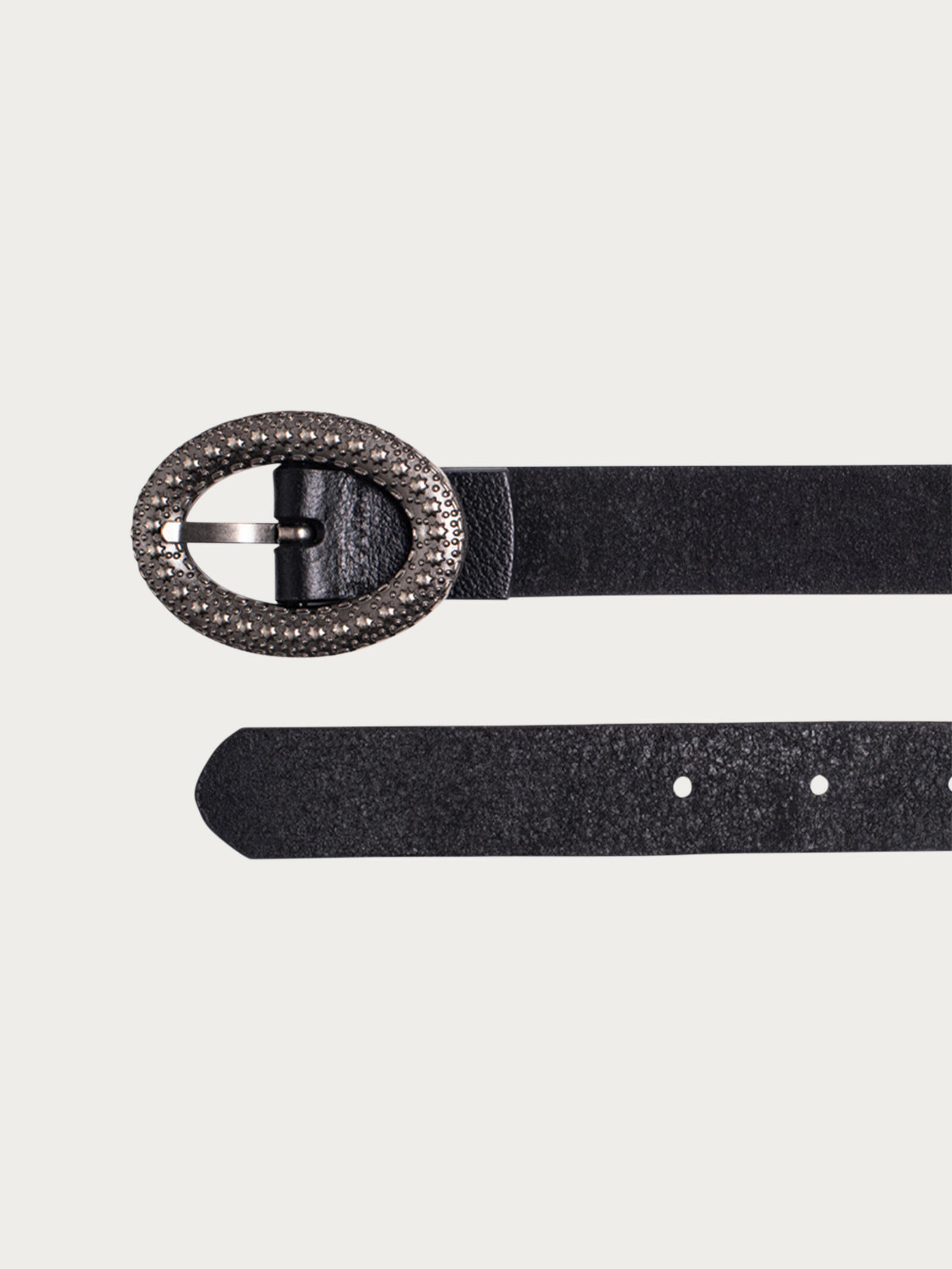 Nwt Frame Denim Le Grand Oval Leather Buckle Belt Wide Oval - 1.5 main image 2