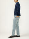 Eddie Relaxed Fit Slim Straight Leg Luxe Heritage Jeans image number 2