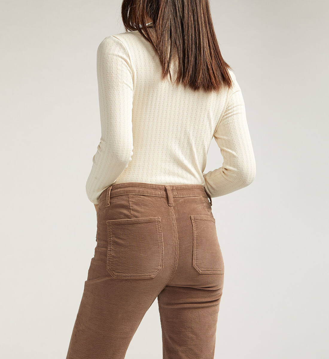 Flare leg corduroy pants clearance