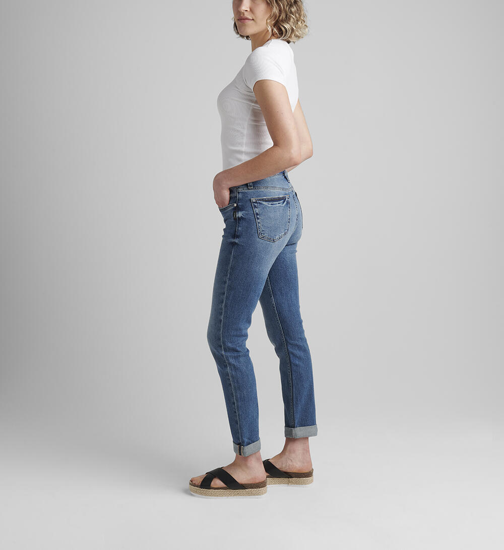 Beau Mid Rise Slim Leg Jeans, , hi-res image number 2