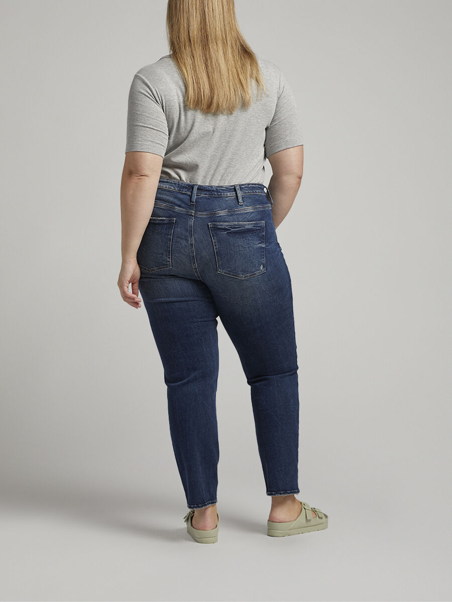 Infinite Fit High Rise Straight Leg Jeans Plus Size