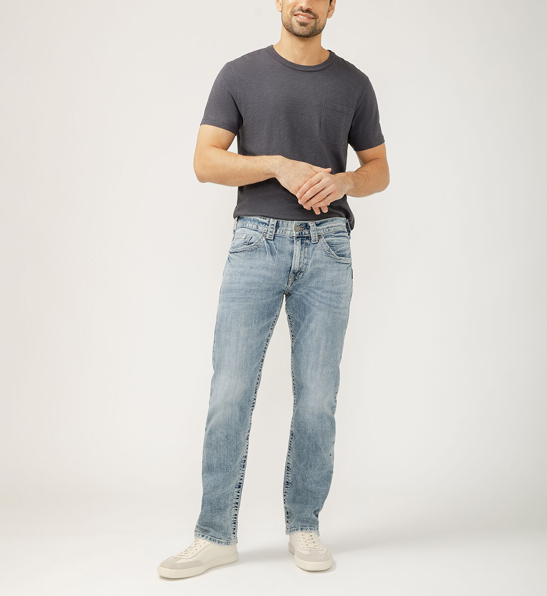 Buy Eddie Relaxed Fit Tapered Leg Jeans for USD 104.00