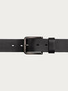 Men's 40mm Genuine Leather Belt with Stich Detail image number 0