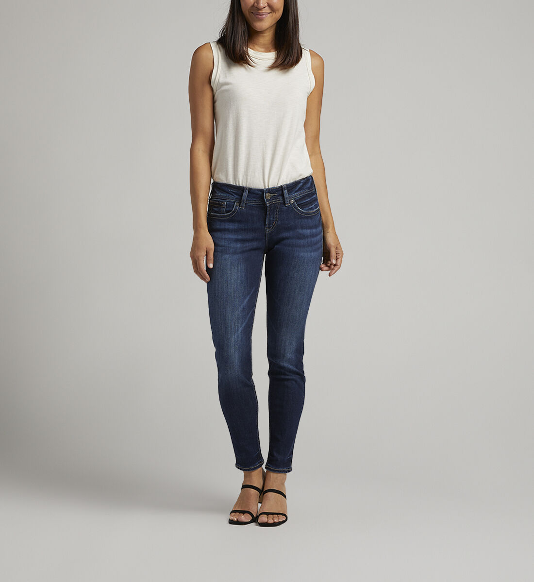 Mid rise slim on sale