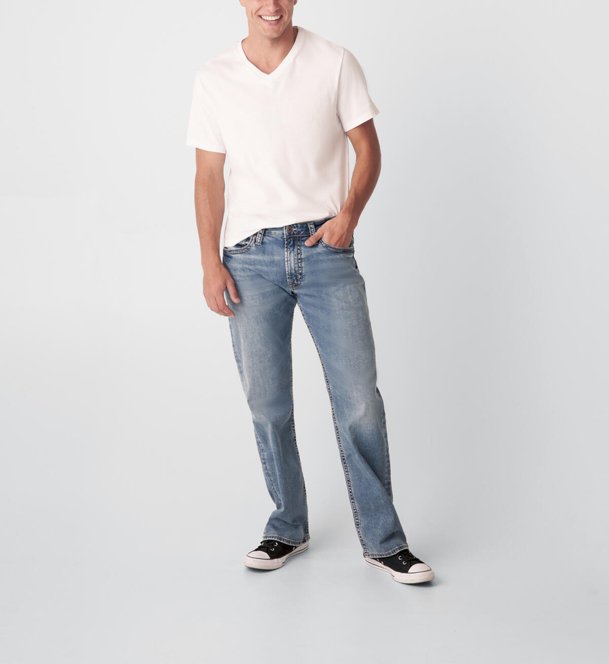 Zac Relaxed Fit Straight Leg Jeans, , hi-res image number 0