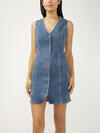Denim Mini Dress, , hi-res image number 3