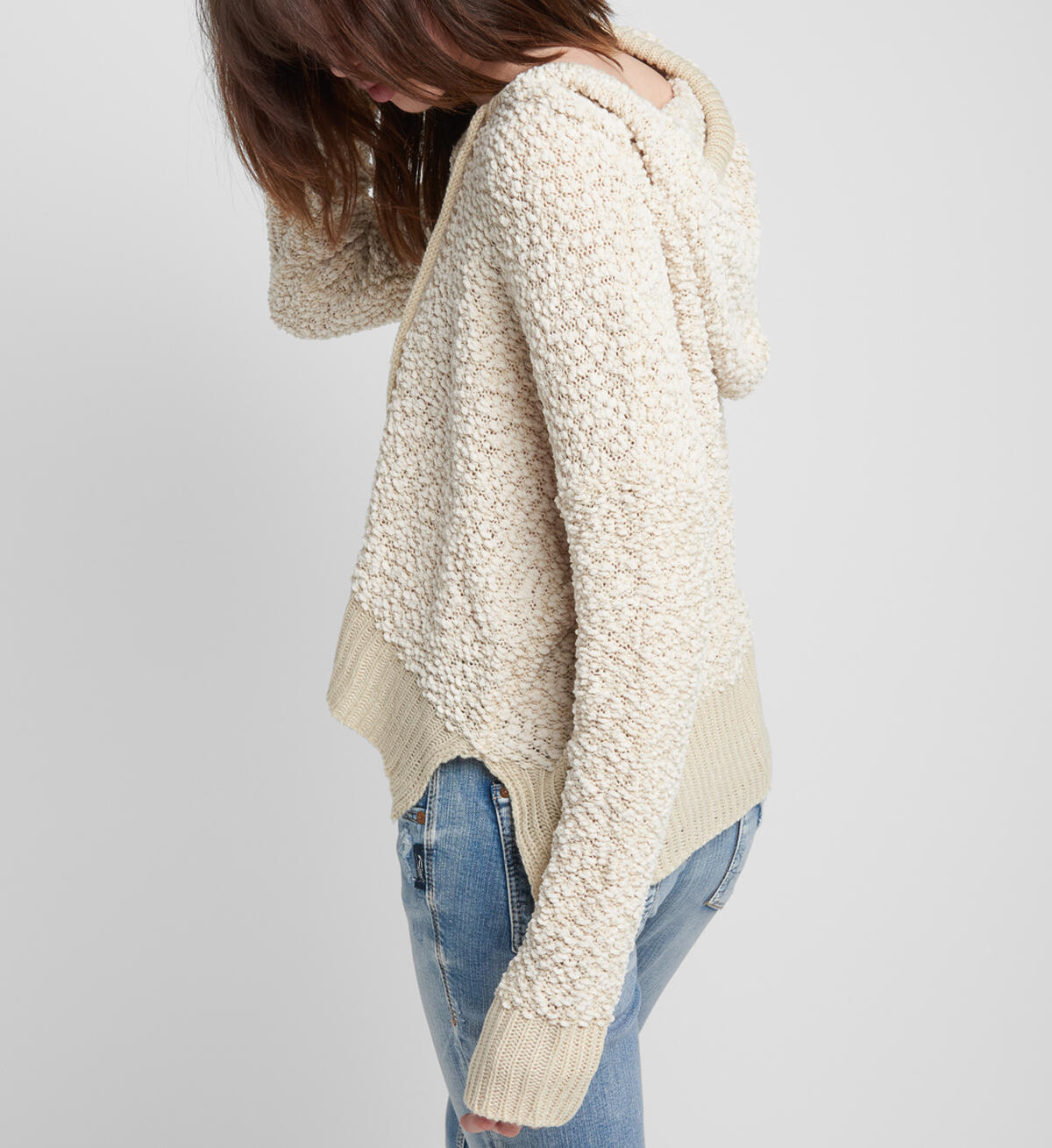 Parker Popcorn-Knit Hoodie, , hi-res image number 2
