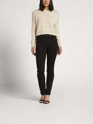 Infinite Fit High Rise Straight Leg Jeans