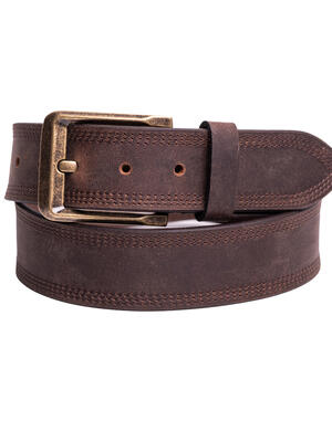 Men's 40MM Genuine Crazy Horse Leather Belt