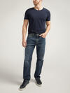 Eddie Athletic Fit Tapered Leg Jeans, , hi-res image number 0
