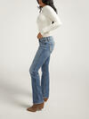 Elyse Mid Rise Slim Bootcut Jeans, , hi-res image number 2