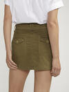 Belted Cargo Skirt, Military Green, hi-res image number 4