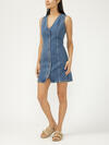 Denim Mini Dress, , hi-res image number 2