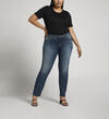 Elyse Mid Rise Straight Leg Jeans Plus Size, , hi-res image number 0