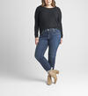 Beau Mid Rise Slim Leg Jeans Plus Size, , hi-res image number 0