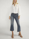 Suki Mid Rise Cropped Flare Jeans, , hi-res image number 0