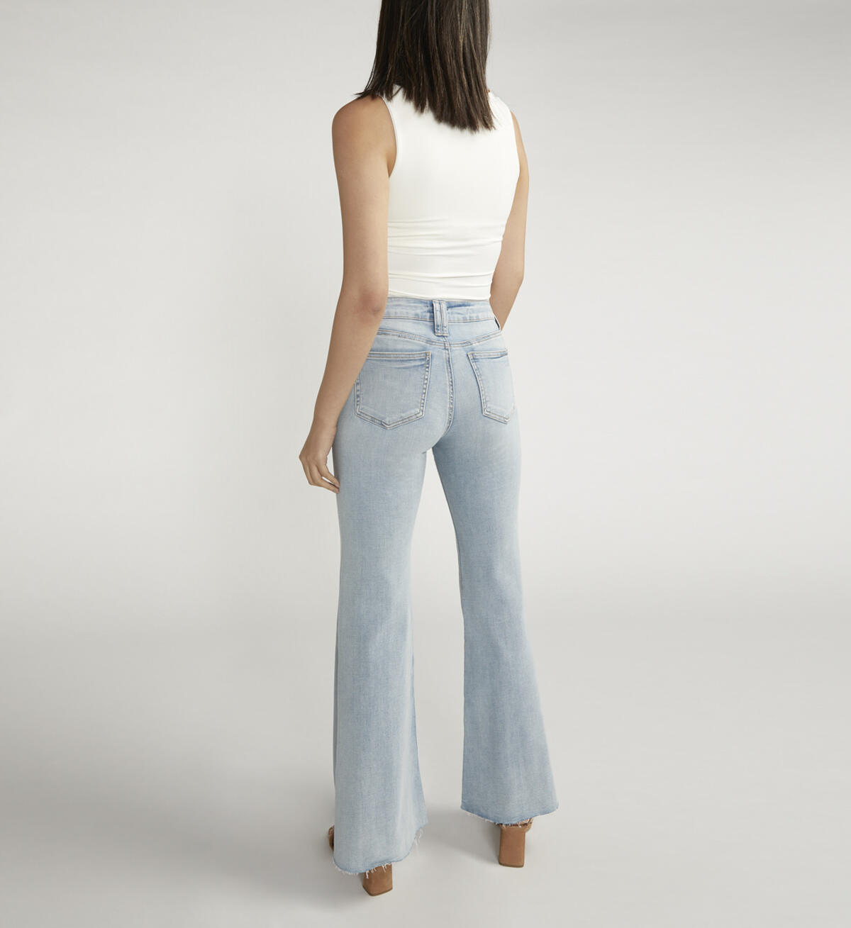 Suki Mid Rise Flare Jeans, , hi-res image number 1