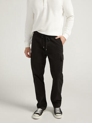 Pull-On Cargo Essential Twill Pant