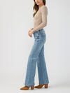 Suki Mid Rise Trouser Leg Jeans image number 5
