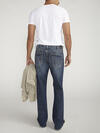 Gordie Relaxed Fit Straight Leg Jeans, Indigo, hi-res image number 1