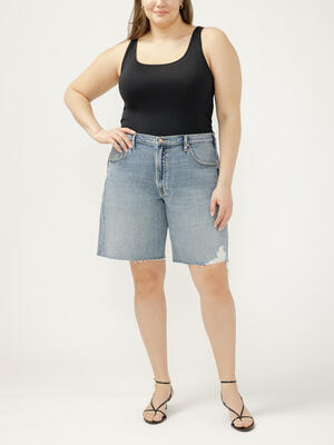 Relaxed Bermuda Shorts Plus Size