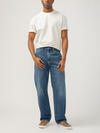 Big Guy Baggy Straight Leg Jeans, , hi-res image number 0