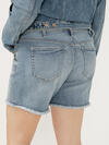 Boyfriend Mid Rise Shorts Plus Size image number 4