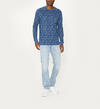 Marshall Long-Sleeve Slub Camo Henley Final Sale, , hi-res image number 1
