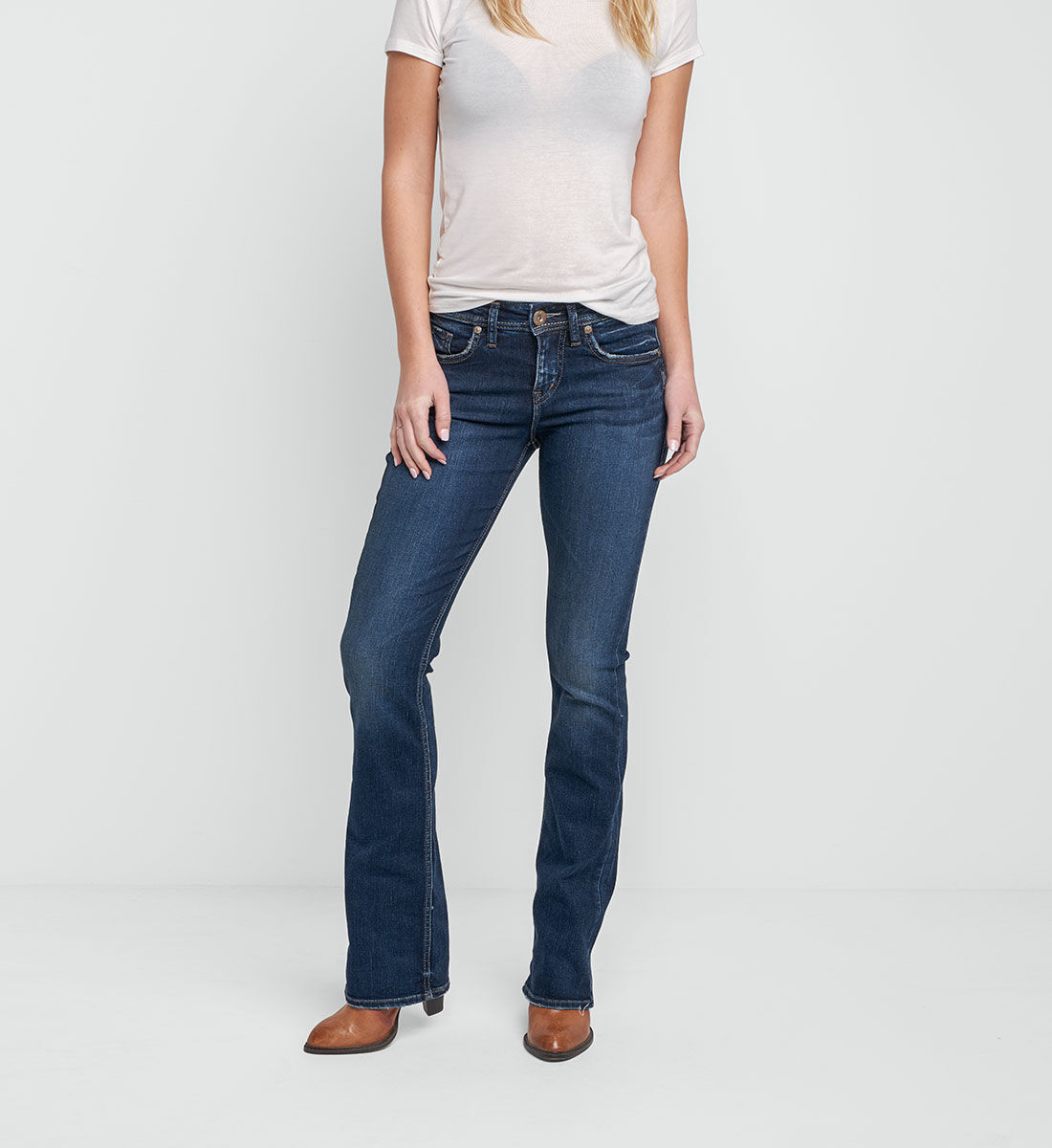 Silver jeans avery slim boot deals