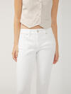 Boyfriend Mid Rise Slim Leg Luxe Stretch Jeans image number 3