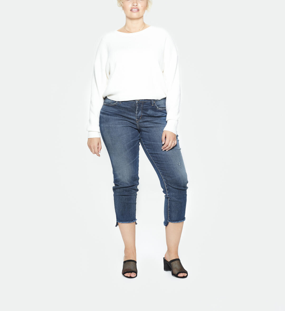 Avery Skinny Crop Dark Wash, , hi-res image number 0
