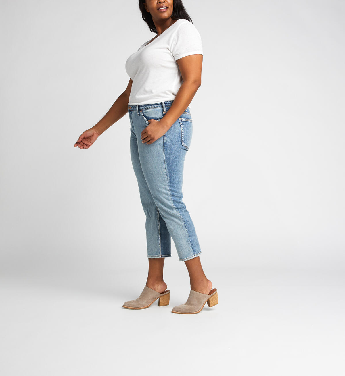 High Note Slim Crop Jeans, , hi-res image number 2