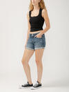 Boyfriend Mid Rise Shorts image number 2
