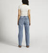 Mid Rise Straight Leg Dad Jean, Indigo, hi-res image number 1