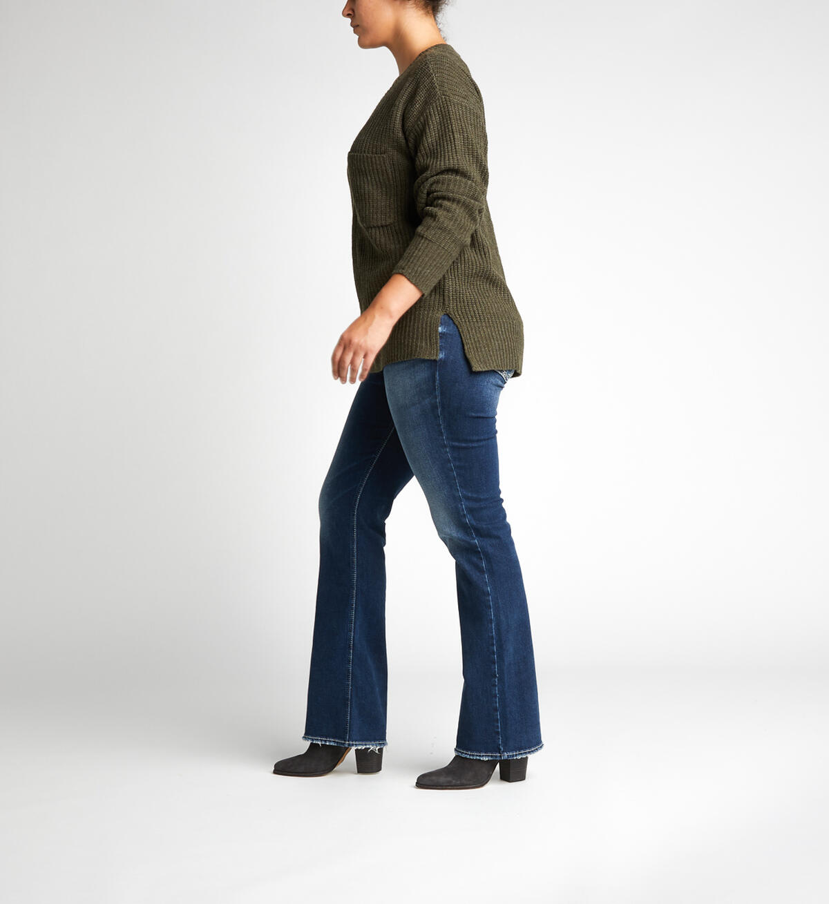 Suki Mid-Rise Curvy Slim Bootcut Jeans, , hi-res image number 2