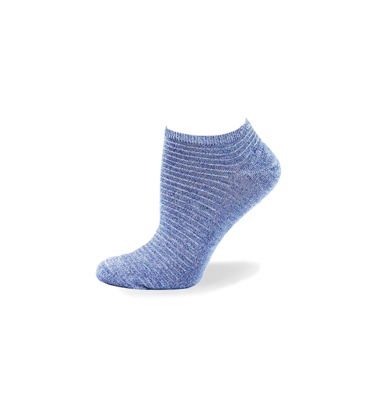 Link Patterned Ankle Women's Socks, Light Denim, hi-res image number 0}