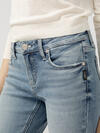 Elyse Mid Rise Slim Bootcut Jeans image number 3