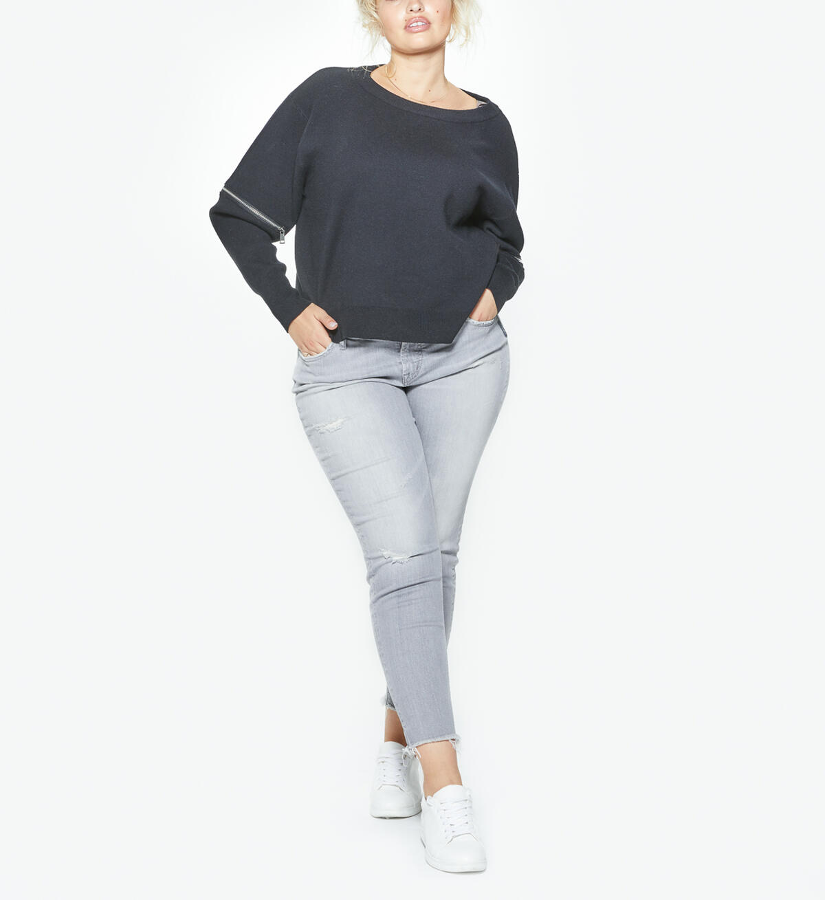 Aiko Ankle Skinny Medium Wash, , hi-res image number 3