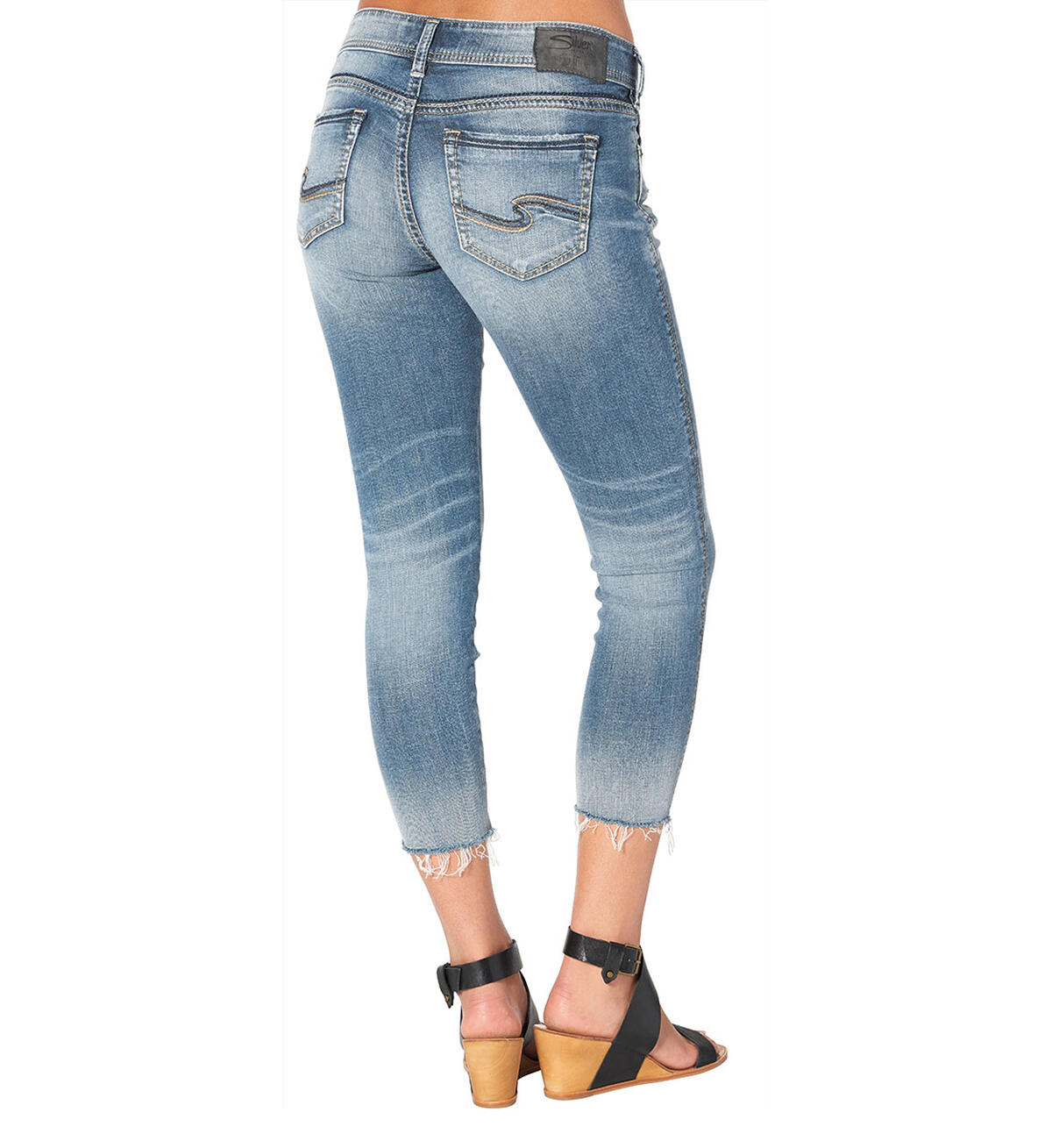 Suki Skinny Crop Dark Wash, , hi-res image number 1