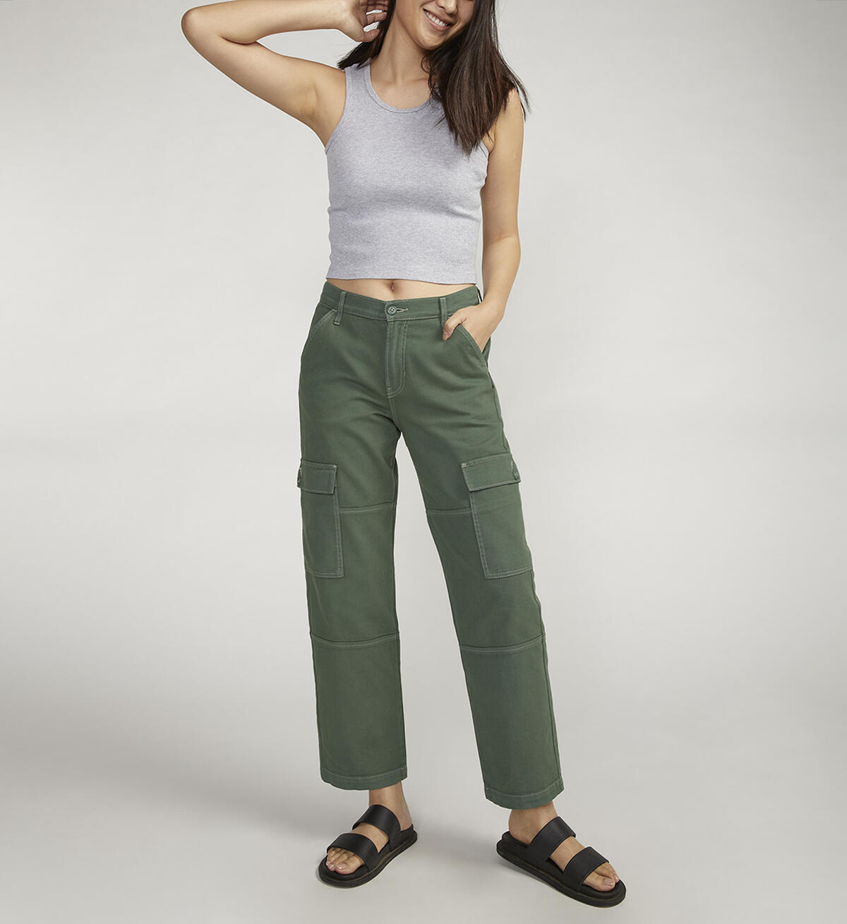Relaxed Cargo Pant, Spruce, hi-res image number 0