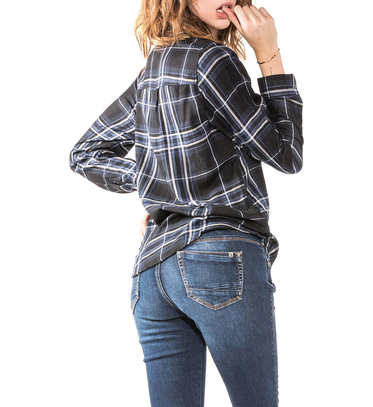 Button Down Plaid Shirt, , hi-res image number 1
