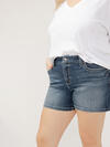 Suki Mid Rise Shorts Plus Size image number 3