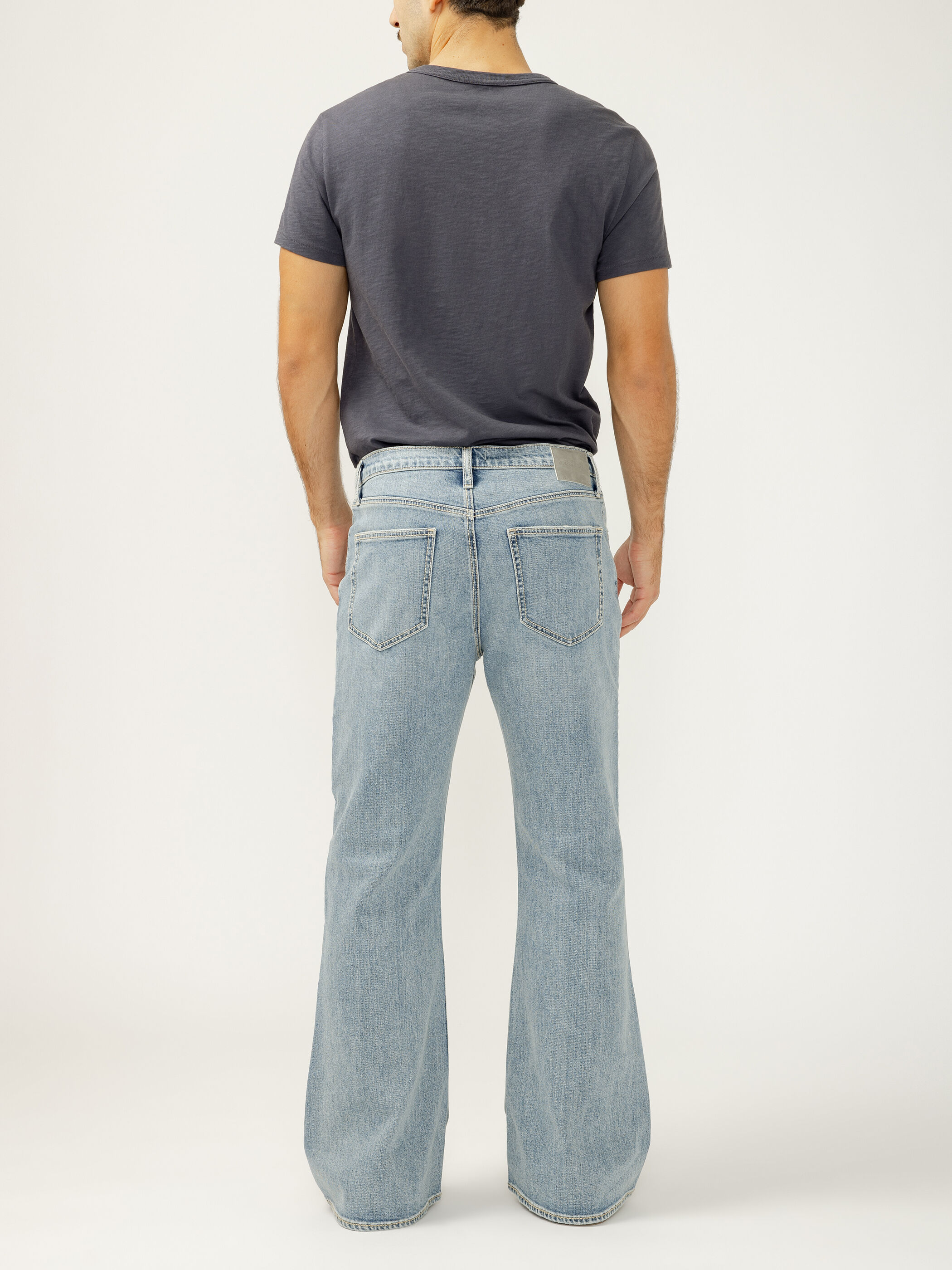 Buy Jack Relaxed Fit Wide Bootcut Jeans for USD 108.00 | Silver Jeans