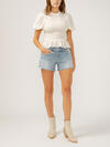 Boyfriend Mid Rise Shorts image number 4