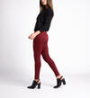 Most Wanted Mid Rise Skinny Leg Pants, Red, hi-res image number 2