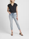 Avery High Rise Skinny Crop Jeans image number 0