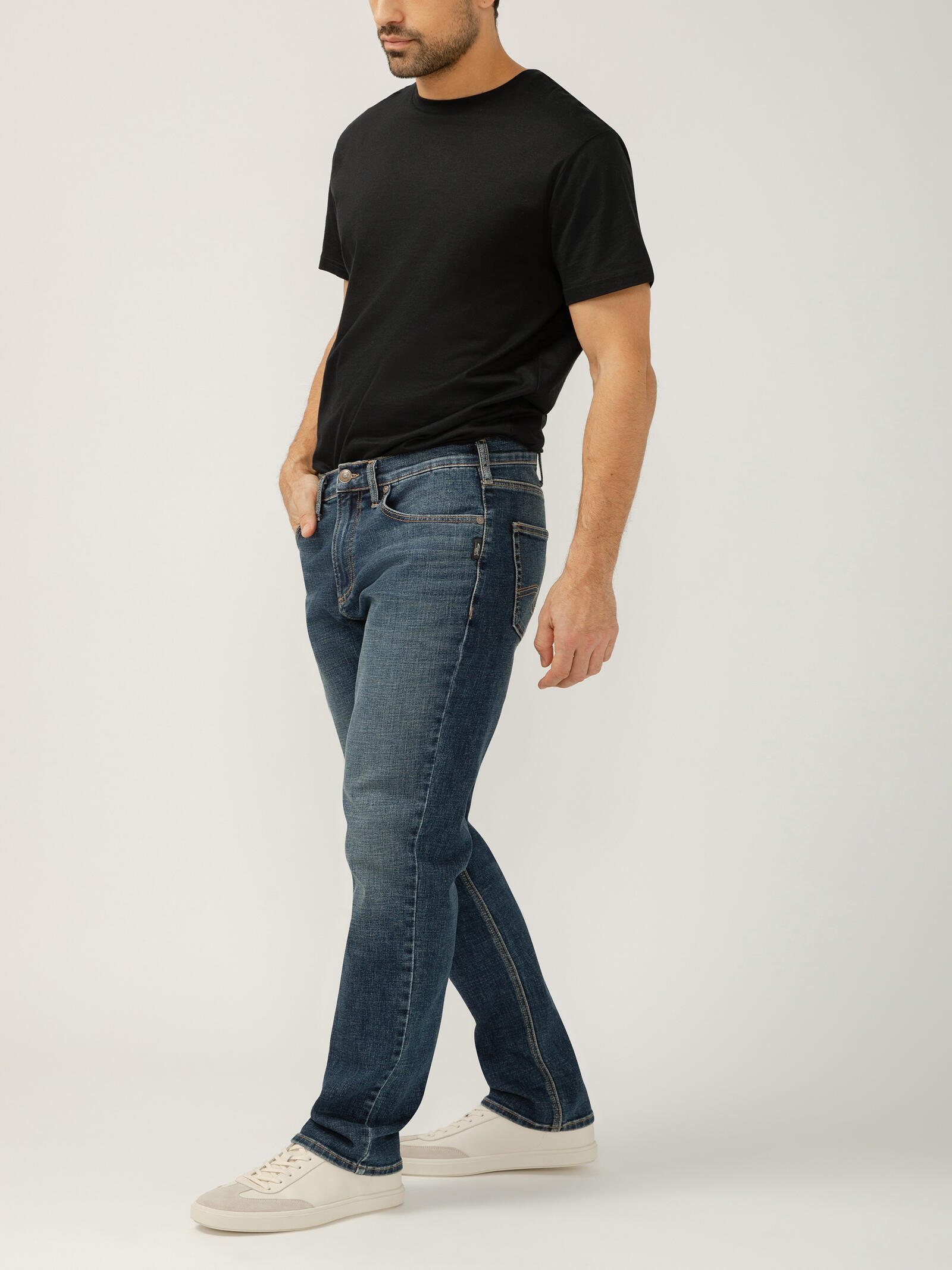 Buy Machray Classic Fit Slim Straight Leg Luxe Heritage Jeans for USD ...