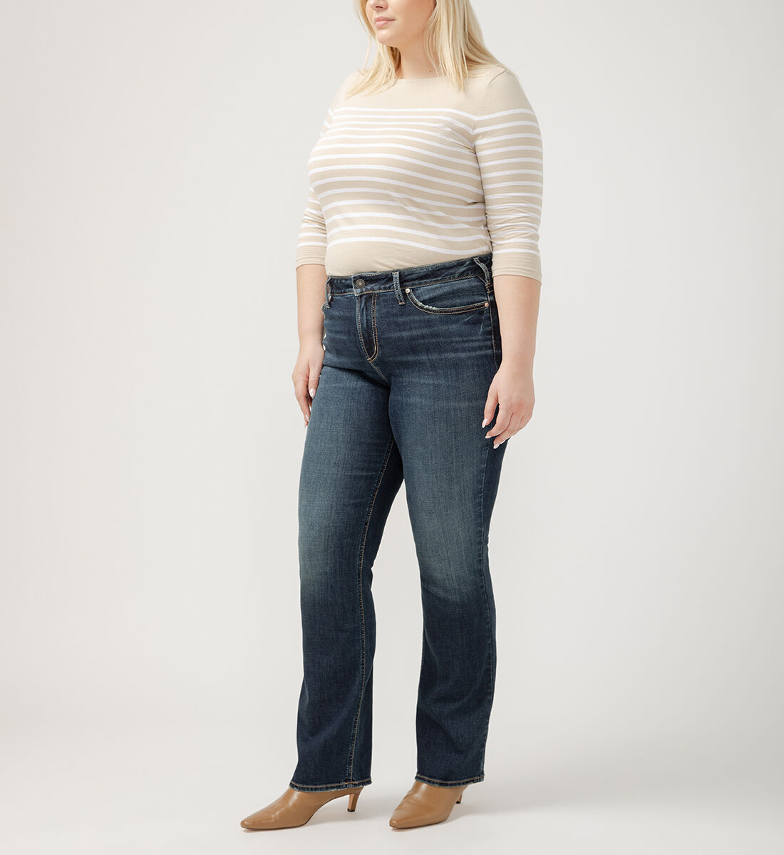 Curvy Silhouette Jeans – WONEM
