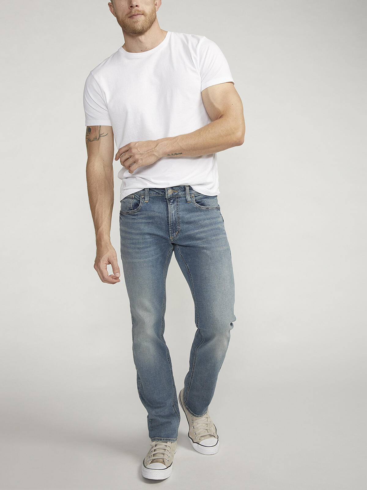 Allan Slim Fit Straight Leg Jeans, , hi-res image number 0